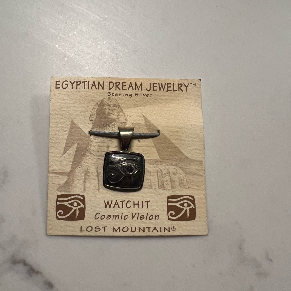 Lost Mountain Sterling Silver Pendant